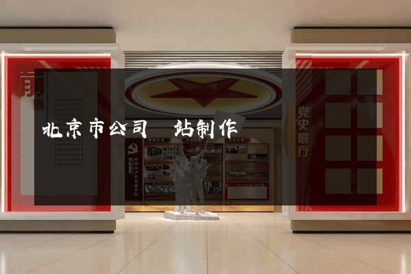 北京市公司網站制作