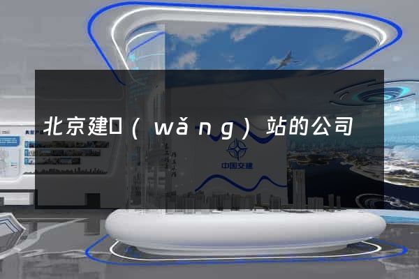 北京建網(wǎng)站的公司
