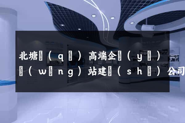 北塘區(qū)高端企業(yè)網(wǎng)站建設(shè)公司