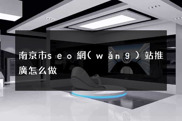 南京市seo網(wǎng)站推廣怎么做