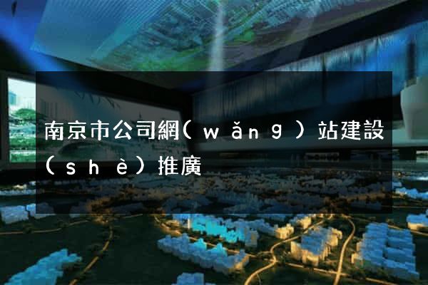 南京市公司網(wǎng)站建設(shè)推廣