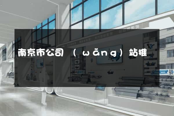 南京市公司網(wǎng)站推廣