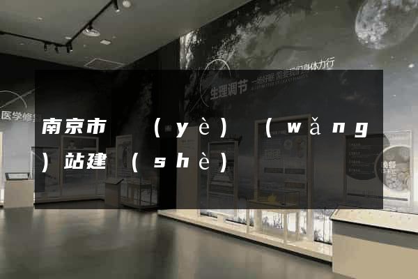 南京市專業(yè)網(wǎng)站建設(shè)