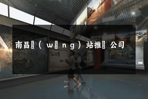 南昌網(wǎng)站推廣公司