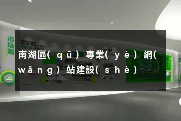 南湖區(qū)專業(yè)網(wǎng)站建設(shè)