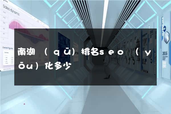 南湖區(qū)排名seo優(yōu)化多少錢