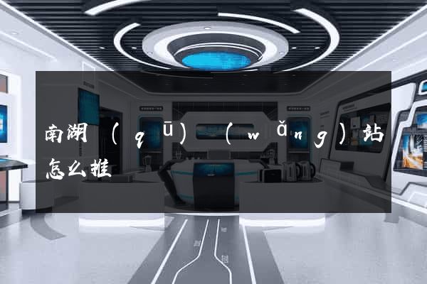 南湖區(qū)網(wǎng)站怎么推廣