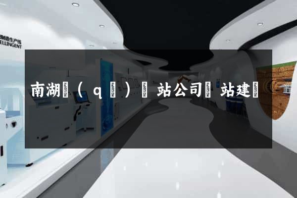 南湖區(qū)網站公司網站建設