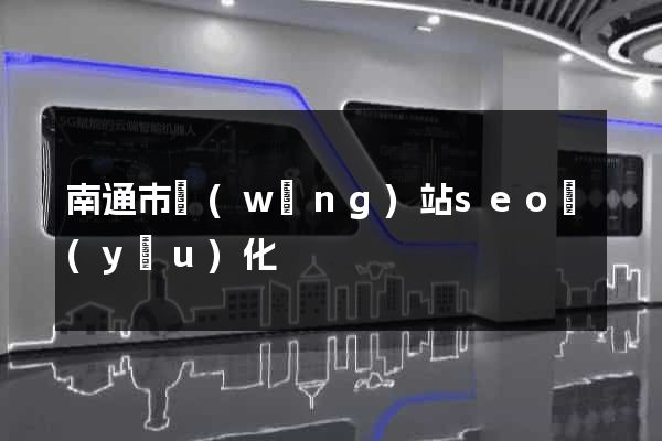 南通市網(wǎng)站seo優(yōu)化
