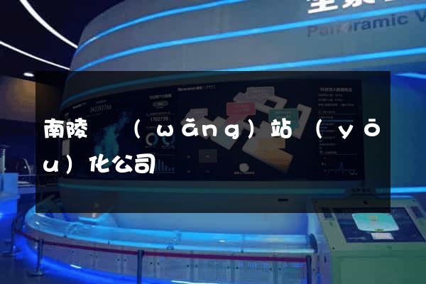 南陵縣網(wǎng)站優(yōu)化公司