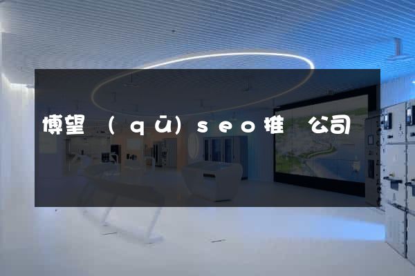 博望區(qū)seo推廣公司