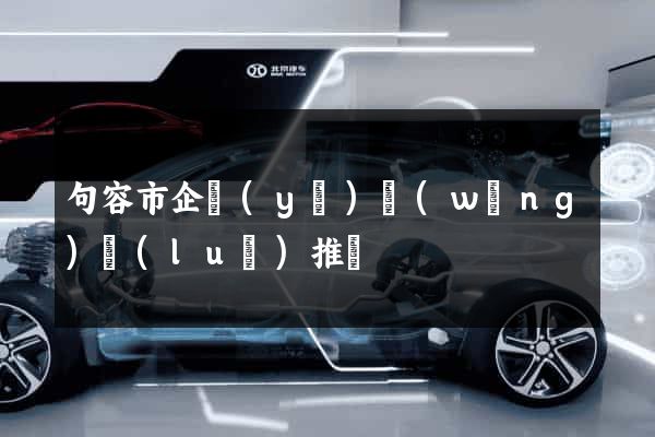 句容市企業(yè)網(wǎng)絡(luò)推廣