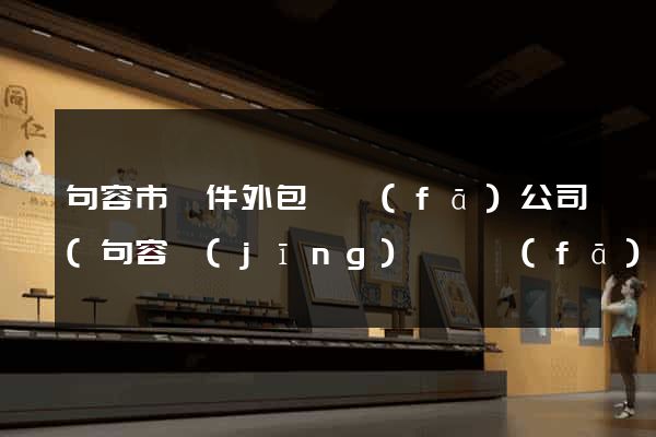 句容市軟件外包開發(fā)公司(句容經(jīng)濟開發(fā)區(qū)有些公司)