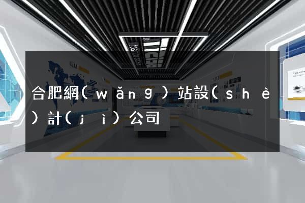 合肥網(wǎng)站設(shè)計(jì)公司