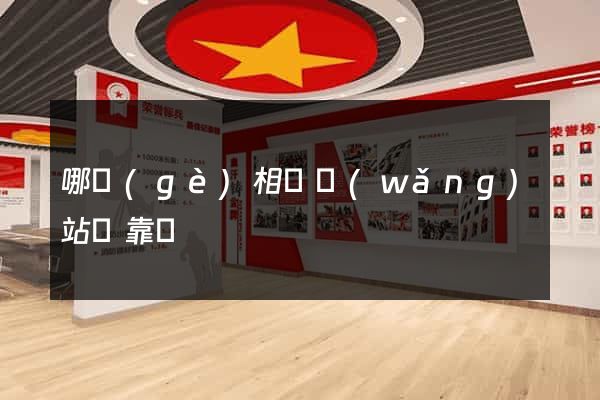 哪個(gè)相親網(wǎng)站較靠譜