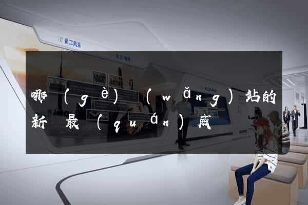 哪個(gè)網(wǎng)站的新聞最權(quán)威