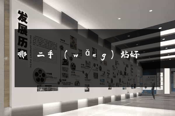 哪個二手網(wǎng)站好