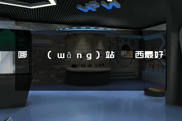 哪個網(wǎng)站買東西最好