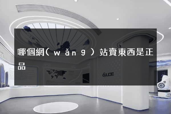 哪個網(wǎng)站賣東西是正品