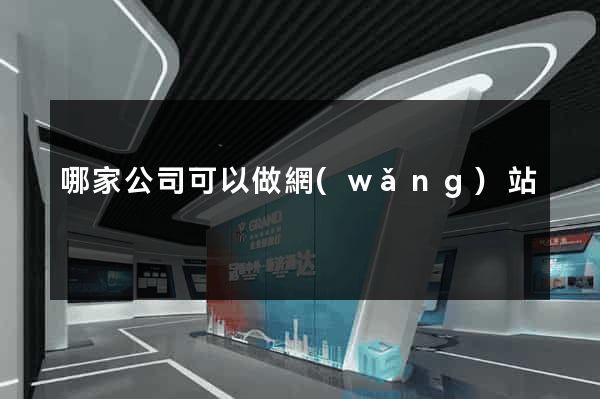 哪家公司可以做網(wǎng)站
