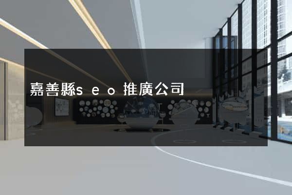 嘉善縣seo推廣公司