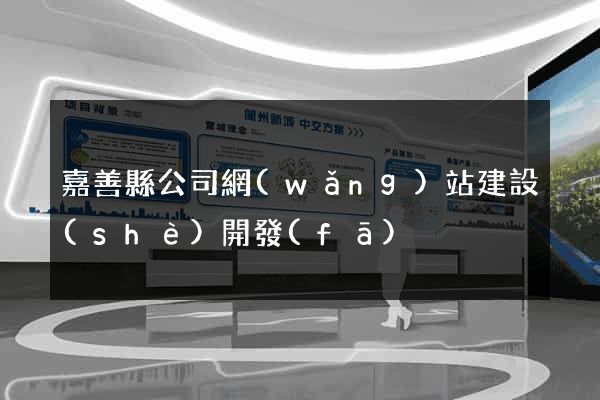嘉善縣公司網(wǎng)站建設(shè)開發(fā)