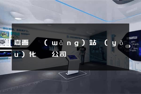 嘉善縣網(wǎng)站優(yōu)化設計公司