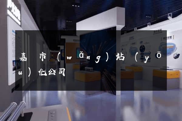 嘉興市網(wǎng)站優(yōu)化公司