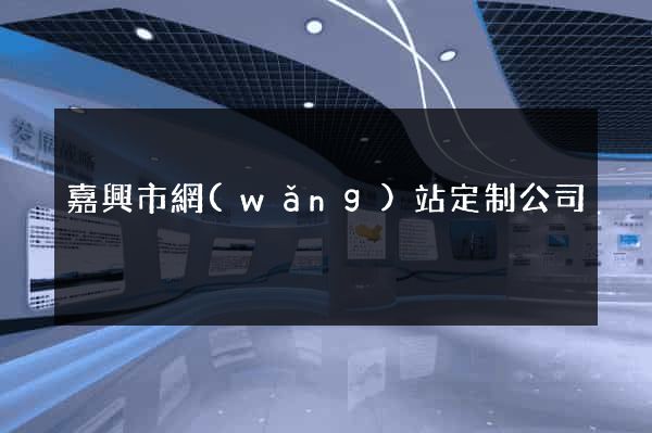 嘉興市網(wǎng)站定制公司