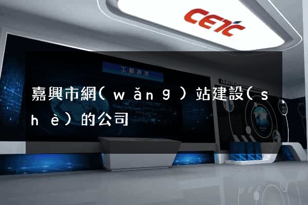 嘉興市網(wǎng)站建設(shè)的公司