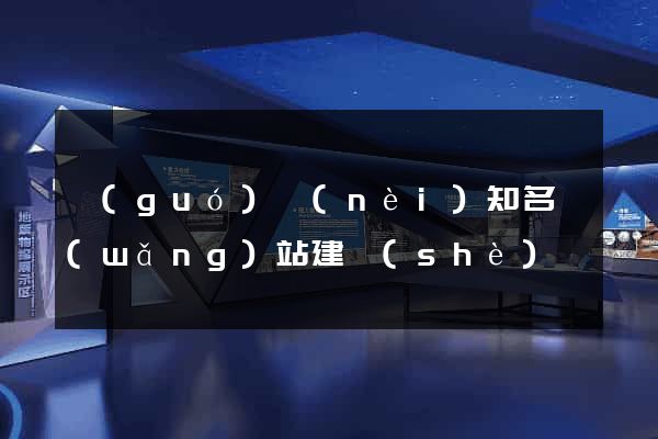 國(guó)內(nèi)知名網(wǎng)站建設(shè)