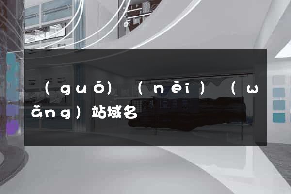 國(guó)內(nèi)網(wǎng)站域名