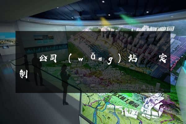 壽縣公司網(wǎng)站設計定制