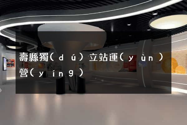 壽縣獨(dú)立站運(yùn)營(yíng)