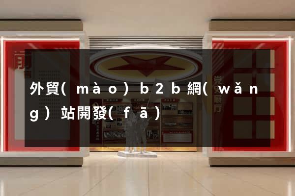 外貿(mào)b2b網(wǎng)站開發(fā)