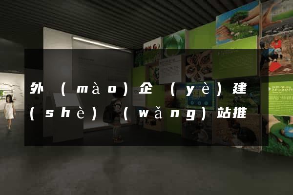 外貿(mào)企業(yè)建設(shè)網(wǎng)站推廣