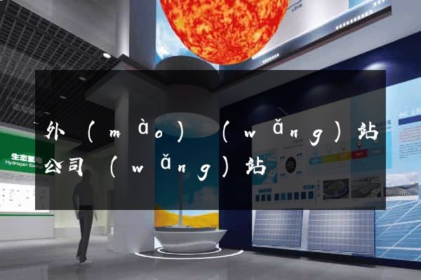 外貿(mào)網(wǎng)站公司網(wǎng)站
