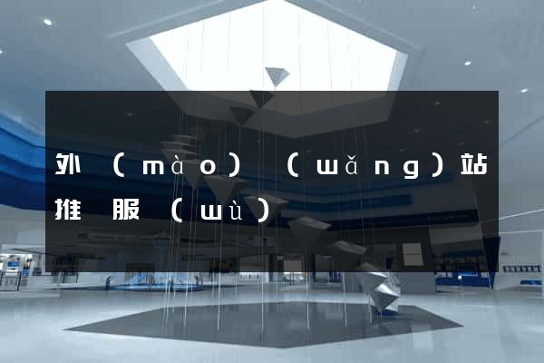 外貿(mào)網(wǎng)站推廣服務(wù)