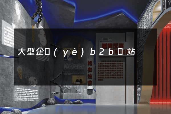 大型企業(yè)b2b網站
