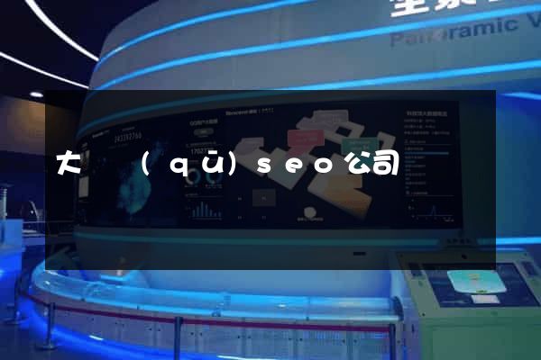 大觀區(qū)seo公司