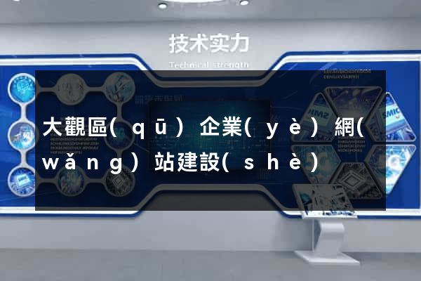 大觀區(qū)企業(yè)網(wǎng)站建設(shè)