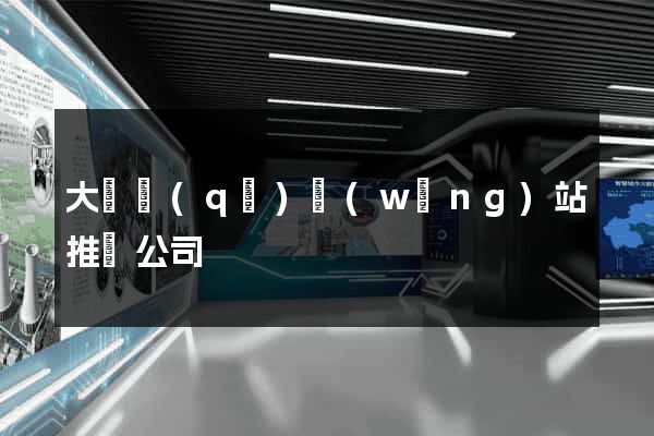 大觀區(qū)網(wǎng)站推廣公司