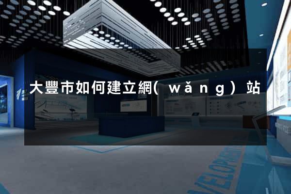 大豐市如何建立網(wǎng)站