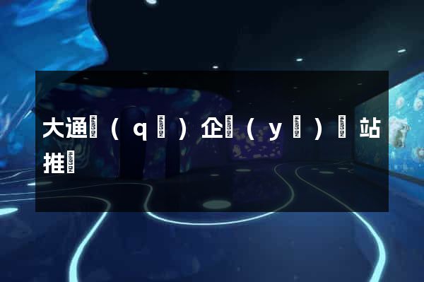 大通區(qū)企業(yè)網站推廣