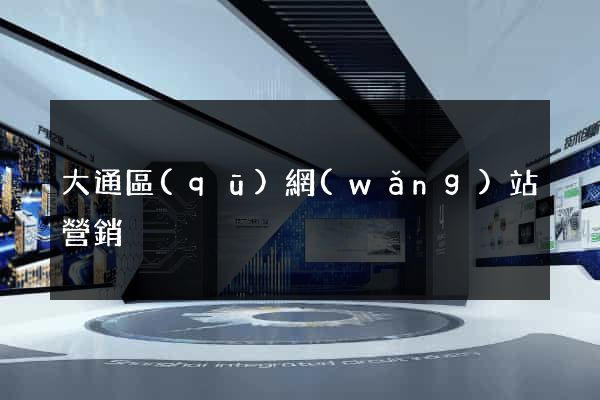 大通區(qū)網(wǎng)站營銷