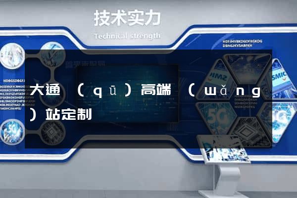 大通區(qū)高端網(wǎng)站定制