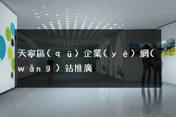 天寧區(qū)企業(yè)網(wǎng)站推廣