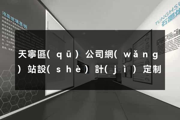 天寧區(qū)公司網(wǎng)站設(shè)計(jì)定制