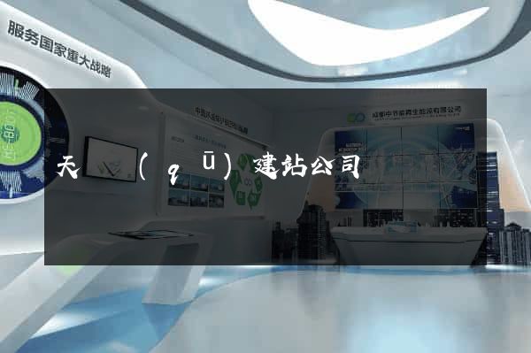 天寧區(qū)建站公司