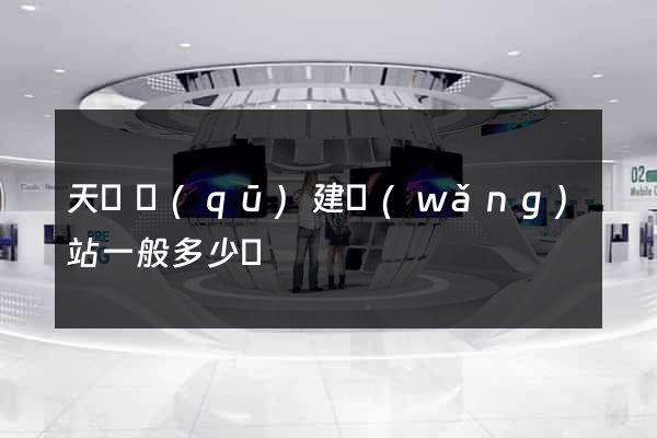 天寧區(qū)建網(wǎng)站一般多少錢